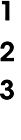 1 - 2 - 3