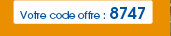 Votre code offre : 8747