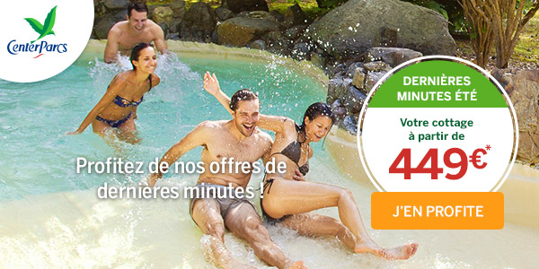 Les vacances de Paques à Center Parcs à -10%